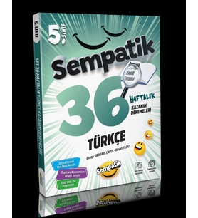 5.sınıf Sempatik Türkçe 36 Haftalık Kazanım Denemeleri