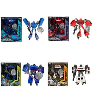 5039 NessiWorld-YFN-ROBOT TRANSFORMER POLICE-G/FAST FLAME 2R 2A