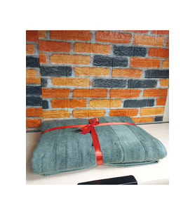 Özdilek Svv Border Büyük Boy Banyo Havlusu (89x173) 1.Katalog (Yeşil)