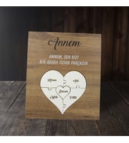 eJOYA Kişiye Özel İsimli Anneler Günü Bizi Bir Arada Tutan Parça Puzzle 115100 (5)