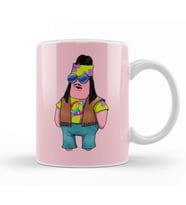 Spongebob Hippie Patrick Kupa Bardak Porselen