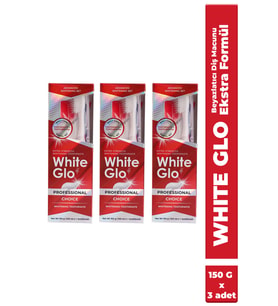 Ekstra Güçlü Beyazlatıcı Diş Macunu 150 g Set  Diş Fırçası & Esnek Diş Kürdanı Dahil Avantaj Paket X 3 Adet