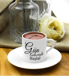Özel Tasarım Türk Kahvesi Fincanı