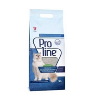 ProLine Topak İnce Parfümsüz Bentonit Kedi Kumu 5lt