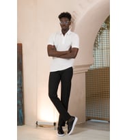 Paul Martin Örme Polo Yaka Regular Fit Pamuklu Ve Likralı T-shirt