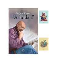 Aslında - Ercan Kesal - İletişim Yayıncılık - 9789750522796 - Not Defterli Seti (Krem)