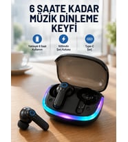 ENC Mikrofonlu Bluetooth 5.4 Kablosuz Kulaklık 40ms Düşük Gecikmeli TWS Kulaklık