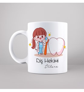 Diş Hekimi Kupası Kişiye Özel