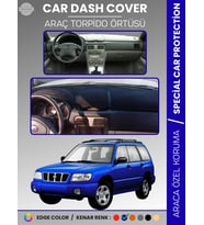 SUBARU FORESTER (1997-2002) Torpido Örtüsü Ön Göğüs Halı Torpido Koruma Tam Uyum Kaymaz UV Koruma