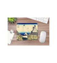 Hokusai Mitsui Shop In Suruga Street In Edo 17 X 21 Cm Mouse Pad