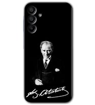 Galaxy A15 Kılıf HD Desen Baskılı Kılıf - Atatürk İmza