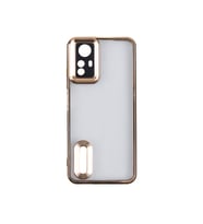 Xiaomi Redmi Note 12S Uyumlu Kılıf Kamera Korumalı Logo Gösteren Zore Omega Kapak