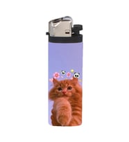 Kedicik Emoji Şans Full Kaplama Gazlı Çakmak