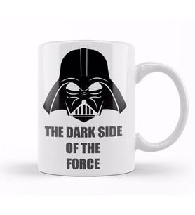Darth Vader O Lado Negro Da Força Kupa Bardak Porselen