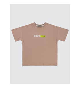 Civil Boys Erkek Çocuk Tişört 10-13 Yaş Kahve (KAHVE)