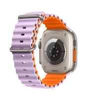 E2M APPLE WATCH 38-40-41MM KRD-28 OCEAN ÇİFT RENKLİ LİLA KORDON