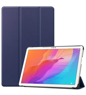 Honor Pad X8 Uyumlu Zore Smart Cover Standlı 1-1 Kılıf (Lacivert)