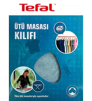 Tefal Ütü Masası Kılıfı Bezi Keçeli Pamuklu 140x52 Cm