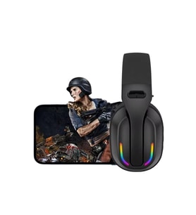 Kulaklığı Rgb Işıklı Uzun Bataryalı Mikrofonlu Headset