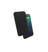Apple iPhone SE 2022 Uyumlu Kılıf Zore Silk Silikon (Siyah)