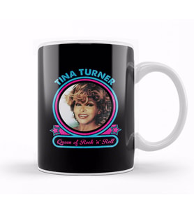 Tina Turner Queen Of Rock N Roll Kupa Bardak Porselen