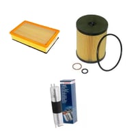 Filtre Bakım Seti BMW 7 SERİSİ 745 Benzin 2002-2005 Hava + Yağ f. + Yakıt Filtre Bosch