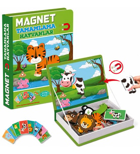 1512 Magnet Tamamlama - Hayvanlar/ +3 yaş
