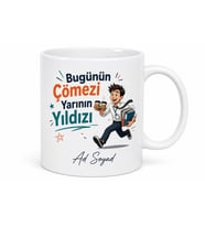 Stajyer Arkadaşa Şirketin Geleceği Her İşe Koşan Çömez Kupası Hediye Bardak