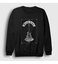 Presmono Unisex Siyah Guitar Black Label Society Sweatshirt 16994tt