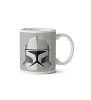 Star Wars Clone Trooper Phase 1 Episode II Attack of the Clones İki Tarafı Baskılı Kupa Bardak