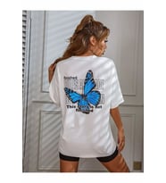 Tasarım Sırt Baskılı Tasarım Tshirt (STD)