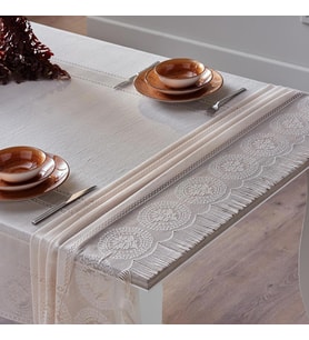 Lolavien Blanca Masa Örtüsü 145x240cm -Bej