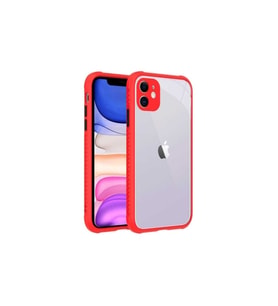 Apple iPhone 11 Uyumlu Kılıf Zore Kaff Kapak (Kırmızı)