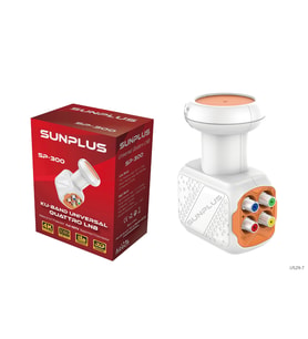 Sunplus SP-300 Quattro Santal LNB (Beyaz)