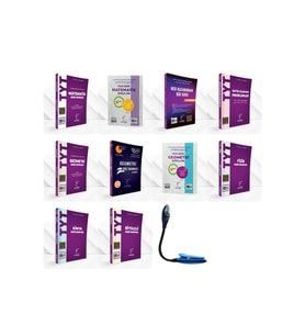 Karekök Yayıncılık Karekök Yay. TYT Sayısal Ağırlıklı Tüm Dersler Full Set Soru Bankası Set + Kitap Okuma Işığı He (Çok Renkli)