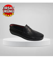 Erkek Deri Rok Babet Ayakkabı