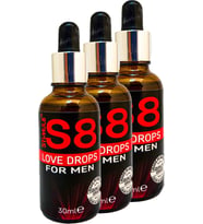 Stımul8 (S8) Erkeklere 0zel 3 Adet Ekstradestekıeyıci Özel Uyarıcıdamıa 30 ml
