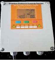 VBM 300 1-3 HP Arası Monofaze Paket Hidrofor LCD Ekranlı Elektronik Koruma Kontrol Panosu