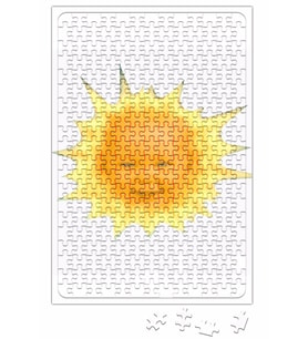 The Teletubbies Sun Puzzle 240 Parça Yapboz