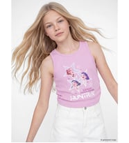 LCW Kids Lila K-pop Demon Hunters Kız Çocuk Atlet