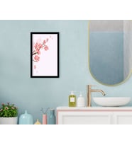 BK Home Banyo Dekoratif Ahşap Siyah Çerçeveli Tablo-8