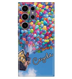 Samsung Galaxy S21 S22 S23 S24 S25 S26 Ultra Plus FE Kılıf İsim Yazılı Kişiye Özel - Model-54 (Çok Renkli)