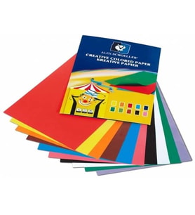 ALEX A4 80GR 10'LU KARIŞIK ELİŞİ KAĞIDI DOSYALI ALX-1013