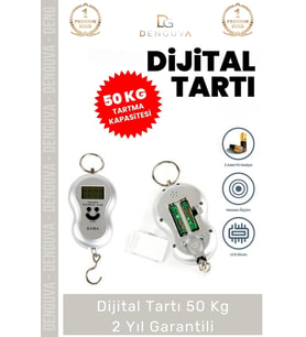 #BagajTartısı Elektronik Dijital El Kantarı Hassas Terazi Portatif Seyahat Tipi Askılı Bagaj Tartısı