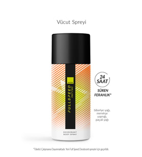 Avon Full Speed Fast FWD Erkek Sprey Deodorant 150 Ml. (Renksiz)