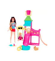 Barbie Kaptan Bebek Ve Su Parkı Oyun Seti Hkd80