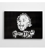 Einstein Emc2 Kanvas Tablo