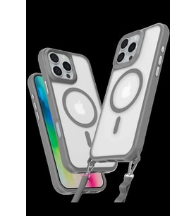 iPhone 16 Pro Max Kılıf Enka Magsafe Silikon Kılıf - Titan Gri