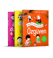Duygularım - Oynuyorum Ve Kendimi Tanıyorum Seti (3 Kitap) (Krem)