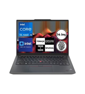 Lenovo Thinkpad E14 Gen5 I5-1335U 8 GB Ram 512 GB SSD 14'' Freedos 21JK0005TX Kt1